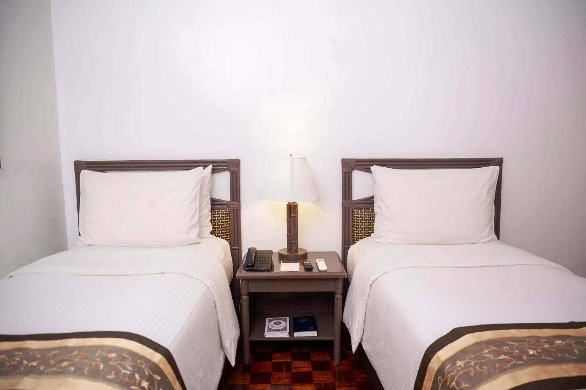 Bed in Waterfront Insular Hotel Davao
